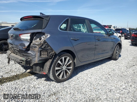2018 Hyundai Elantra with VIN KMHH35LE8JU063870, listed as a Copart auction lot 43615935 with 72,868 mi miles and Salvage Title. Bid and sale history available at DreamBid. Image 3.