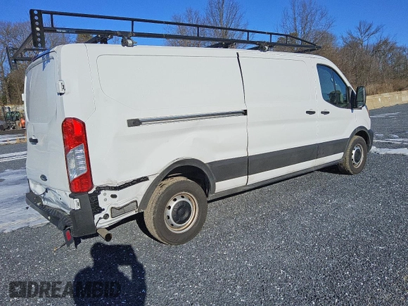 2023 Ford Transit Cargo with VIN 1FTBR1Y82PKB80207, listed as a Copart auction lot 88218055 with 33,382 mi miles and Clean Title. Bid and sale history available at DreamBid. Image 3.