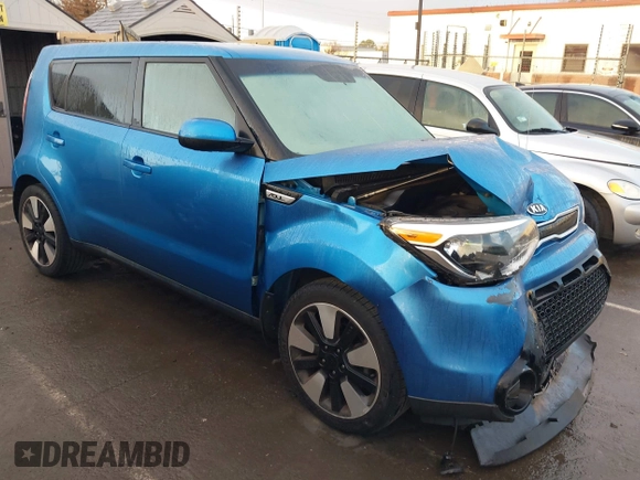 2016 Kia Soul + z VIN KNDJP3A52G7348816, wystawiony jako IAAI lot #41531720 z przebiegiem 104 966 mil mil oraz . Historia ofert i sprzedaży dostępna na DreamBid. Obrazek 1.