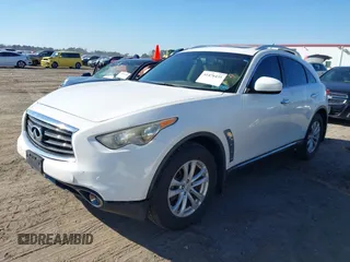 2012 Infiniti FX with VIN JN8AS1MW6CM151333, listed as a IAAI auction lot 41476435 with 54,688 mi miles and . Bid and sale history available at DreamBid. Image 17.
