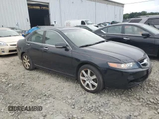 2004 Acura TSX with VIN JH4CL96834C008375, listed as a Copart auction lot 64144965 with 158,417 mi miles and Salvage title. Bid and sale history available at DreamBid. Image 4.