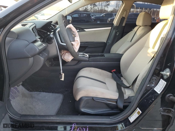 2017 Honda Civic Sedan EX with VIN 2HGFC2F70HH546467, listed as a Copart auction lot 47073625 with 163,530 mi miles and Salvage Title. Bid and sale history available at carsss.com. Image 7.