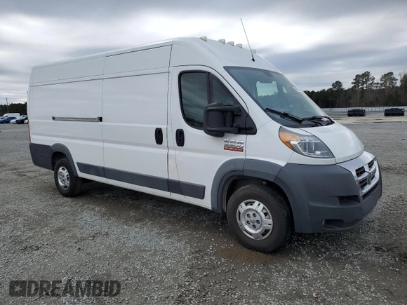 2018 Ram ProMaster Cargo with VIN 3C6URVJG1JE102195, listed as a Copart auction lot 48603415 with 303,860 mi miles and Clean Title. Bid and sale history available at carsss.com. Image 4.
