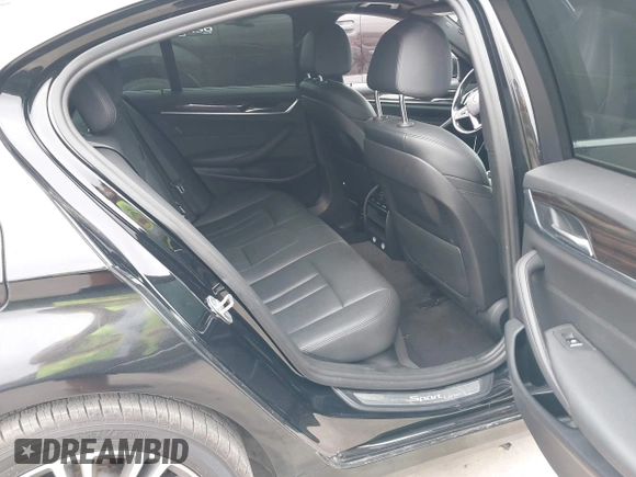 2019 BMW 5 Series 530i with VIN WBAJA5C50KWW38431, listed as a IAAI auction lot 41483263 with 94,436 mi miles. Bid and sale history available at carsss.com. Image 8.