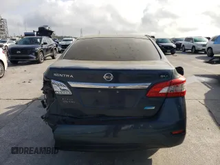 2014 Nissan Sentra S with VIN 3N1AB7AP1EL673735, listed as a Copart auction lot 53940515 with 235,623 mi miles and Salvage Title. Bid and sale history available at DreamBid. Image 6.