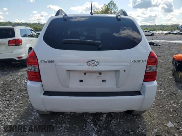 2008 Hyundai Tucson GLS with VIN KM8JM12B98U815228, listed as a Copart auction lot 73190674 with 223,245 mi miles and Salvage Title. Bid and sale history available at carsss.com. Image 6.