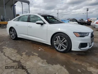2022 Audi A6 Prestige with VIN WAUM2BF21NN058478, listed as a Copart auction lot 71114514 with 33,019 mi miles and Salvage Title. Bid and sale history available at carsss.com. Image 4.