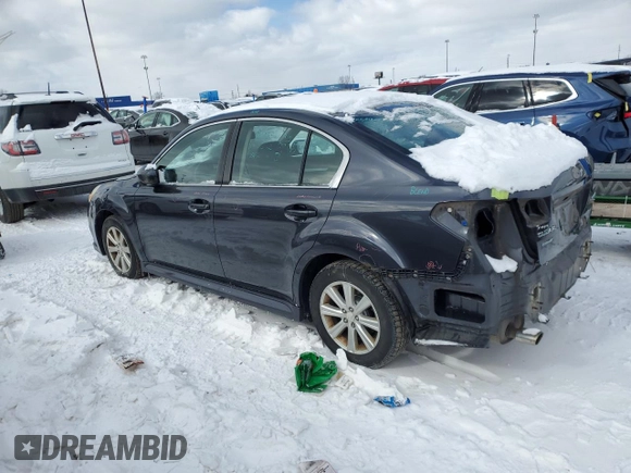 2011 Subaru Legacy Premium with VIN 4S3BMCC62B3234379, listed as a Copart auction lot 45606965 with 169,900 mi miles and Salvage Title. Bid and sale history available at DreamBid. Image 2.