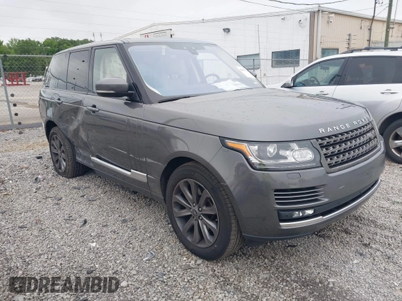 2017 Land Rover Range Rover z VIN SALGR2FV1HA347483, wystawiony jako IAAI lot #42501738 z przebiegiem 90 382 mil mil oraz . Historia ofert i sprzedaży dostępna na DreamBid. Obrazek 1.