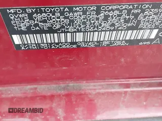 2010 Lexus ES 330 z VIN JTHBK1EG6A2409140, wystawiony jako IAAI lot #42329291 z przebiegiem 134 489 mil mil oraz . Historia ofert i sprzedaży dostępna na DreamBid. Obrazek 9.