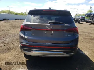2022 Hyundai Santa Fe Hybrid Limited with VIN KM8S5DA1XNU033737, listed as a Copart auction lot 53679824 with 35,139 mi miles and Salvage Title. Bid and sale history available at carsss.com. Image 6.