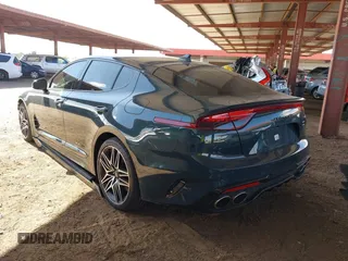 2022 Kia Stinger GT1 with VIN KNAE45LC3N6115626, listed as a IAAI auction lot 41757758 with 22,647 mi miles and . Bid and sale history available at DreamBid. Image 3.