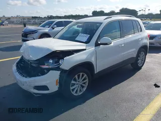 2017 Volkswagen Tiguan S with VIN WVGAV7AX5HK055081, listed as a IAAI auction lot 42224764 with 66,774 mi miles and . Bid and sale history available at DreamBid. Image 17.