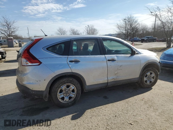 2013 Honda CR-V LX with VIN 2HKRM3H30DH520607, listed as a Copart auction lot 46798995 with 0 mi miles and Salvage Title. Bid and sale history available at carsss.com. Image 3.
