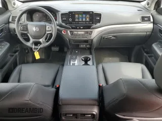 2025 Honda Ridgeline RTL with VIN 5FPYK3F52SB014785, listed as a Copart auction lot 59982875 with 2,341 mi miles and Salvage title. Bid and sale history available at DreamBid. Image 8.