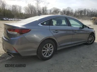2019 Hyundai Sonata SE with VIN 5NPE24AF9KH774764, listed as a Copart auction lot 47112355 with 82,830 mi miles and Salvage Title. Bid and sale history available at DreamBid. Image 3.