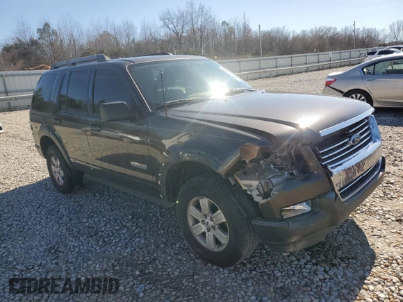 2007 Ford Explorer XLT with VIN 1FMEU63E17UB71553, listed as a Copart auction lot 45673355 with 175,878 mi miles and Salvage Title. Bid and sale history available at carsss.com. Image 4.