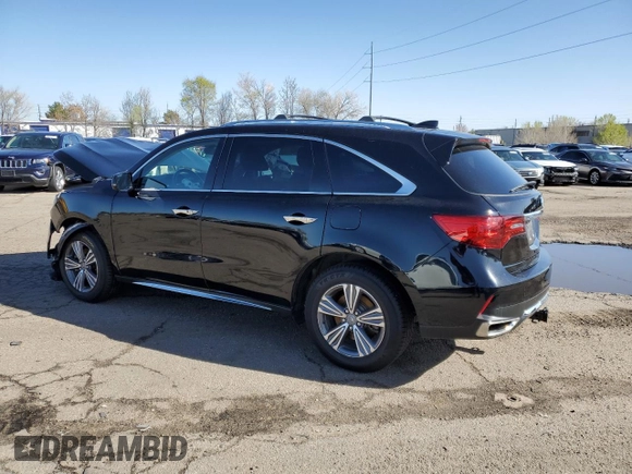 2020 Acura MDX with VIN 5J8YD4H33LL001208, listed as a Copart auction lot 51254005 with 72,607 mi miles and Salvage Title. Bid and sale history available at carsss.com. Image 2.