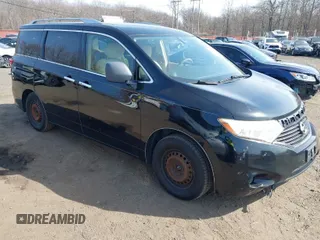 2012 Nissan Quest S with VIN JN8AE2KP4C9041361, listed as a IAAI auction lot 41786194 with 368,539 mi miles. Bid and sale history available at carsss.com. Image 1.