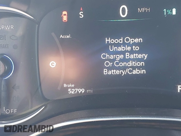 2023 Chrysler Pacifica Hybrid Limited with VIN 2C4RC1S72PR588627, listed as a IAAI auction lot 42063631 with 52,799 mi miles and . Bid and sale history available at DreamBid. Image 16.