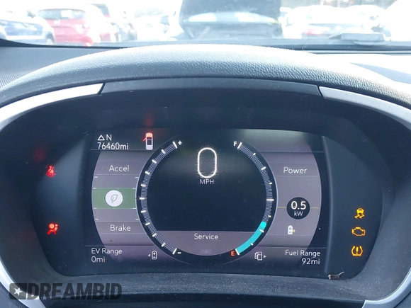 2019 Chevrolet Volt LT with VIN 1G1RC6S52KU114273, listed as a IAAI auction lot 41741510 with 76,460 mi miles. Bid and sale history available at carsss.com. Image 7.
