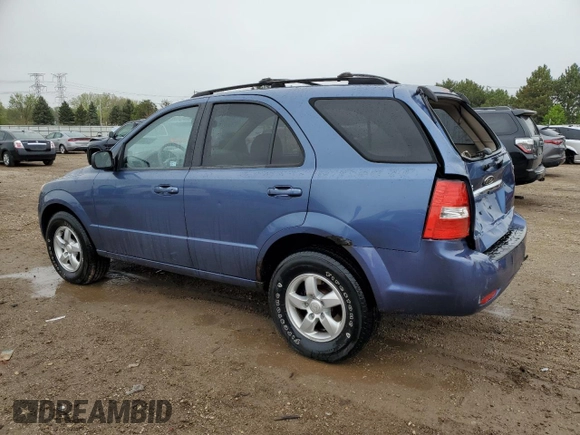 2007 Kia Sorento EX z VIN KNDJC736X75722318, wystawiony jako Copart lot #55295075 z przebiegiem 156 188 mil mil oraz Szkoda całkowita • Salvage title. Historia ofert i sprzedaży dostępna na DreamBid. Obrazek 2.
