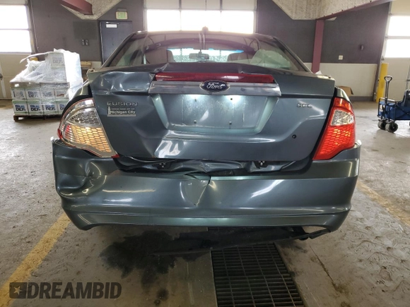 2012 Ford Fusion SEL with VIN 3FAHP0JA4CR174671, listed as a Copart auction lot 53242835 with 140,524 mi miles and Salvage Title. Bid and sale history available at DreamBid. Image 6.