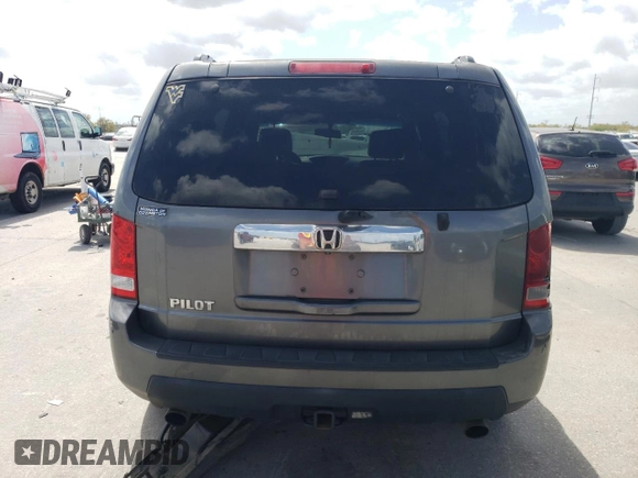 2011 Honda Pilot EX-L with VIN 5FNYF3H65BB034726, listed as a Copart auction lot 49512645 with Not Provided miles and Salvage Title. Bid and sale history available at carsss.com. Image 6.