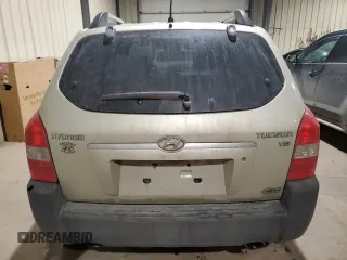 2007 Hyundai Tucson GL with VIN KM8JM72D17U684962, listed as a Copart auction lot 83152754 with 314,025 mi miles and Clean Title. Bid and sale history available at carsss.com. Image 6.