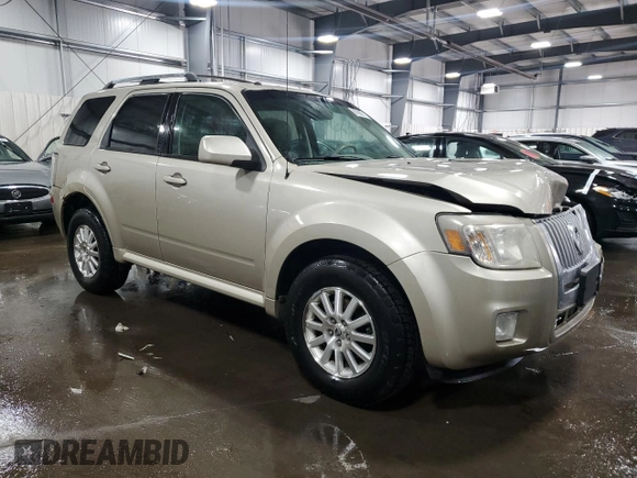 2010 Mercury Mariner Premier with VIN 4M2CN9H74AKJ06777, listed as a Copart auction lot 87920815 with 187,208 mi miles and Salvage title. Bid and sale history available at DreamBid. Image 4.