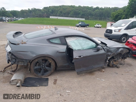 2022 Ford Mustang EcoBoost with VIN 1FA6P8TH5N5150143, listed as a IAAI auction lot 42516503 with Not provided miles and . Bid and sale history available at DreamBid. Image 12.