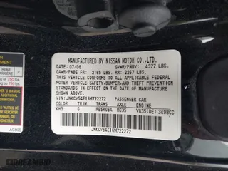 2006 Infiniti G35 Coupe with VIN JNKCV54E16M722272, listed as a IAAI auction lot 41839803 with 162,655 mi miles. Bid and sale history available at carsss.com. Image 9.