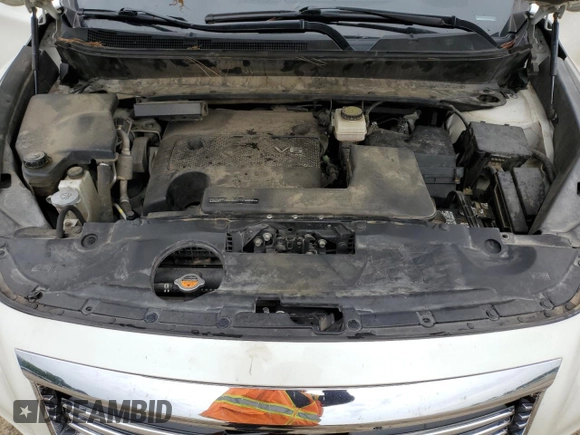 2015 Infiniti QX60 with VIN 5N1AL0MM1FC514337, listed as a Copart auction lot 59701885 with 147,755 mi miles and Salvage title. Bid and sale history available at DreamBid. Image 12.