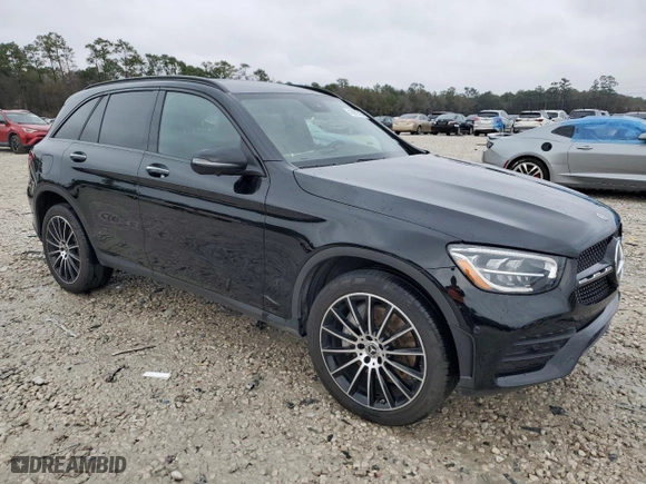 2022 Mercedes-Benz GLC with VIN W1N0G8DB7NV364974, listed as a Copart auction lot 42862315 with 18,165 mi miles and Clean Title. Bid and sale history available at carsss.com. Image 4.