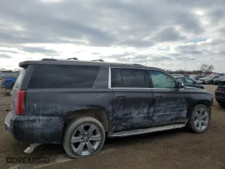 2017 Chevrolet Suburban Premier with VIN 1GNSKJKCXHR403076, listed as a Copart auction lot 46606025 with 99,481 mi miles and Salvage Title. Bid and sale history available at carsss.com. Image 3.