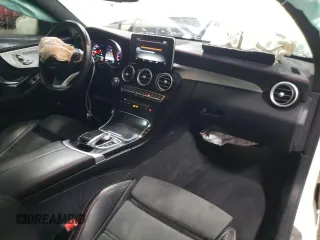 2017 Mercedes-Benz C 43 AMG with VIN WDDWJ6EB4HF451855, listed as a Copart auction lot 41339505 with 61,024 mi miles and Salvage Title. Bid and sale history available at carsss.com. Image 8.