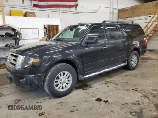 2014 Ford Expedition EL Limited with VIN 1FMJK2A52EEF52092, listed as a Copart auction lot 48050505 with 207,018 mi miles and Salvage Title. Bid and sale history available at carsss.com. Image 1.