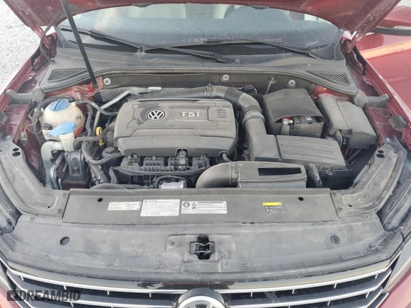 2016 Volkswagen Passat 1.8T SEL with VIN 1VWCT7A33GC019931, listed as a Copart auction lot 83206414 with 128,204 mi miles and Salvage Title. Bid and sale history available at carsss.com. Image 12.