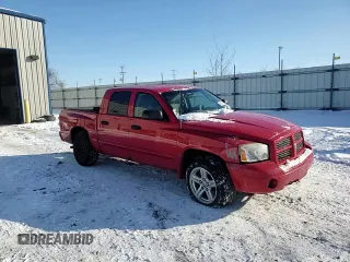 2007 Dodge Dakota SLT with VIN 1D7HW48PX7S195197, listed as a Copart auction lot 44504705 with 206,111 mi miles and Clean Title. Bid and sale history available at carsss.com. Image 11.