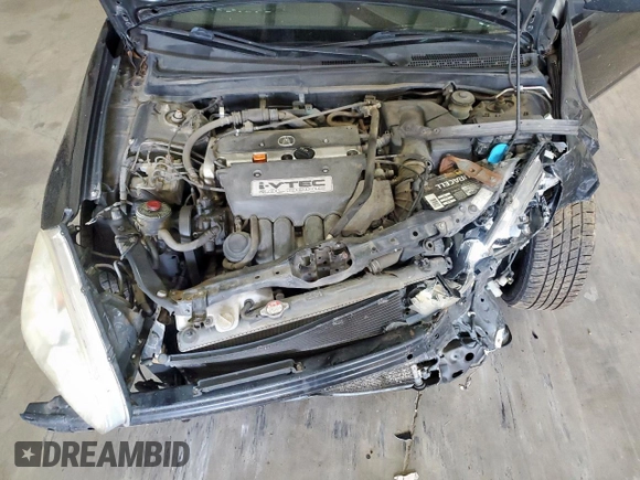 2004 Acura RSX with VIN JH4DC54854S014345, listed as a Copart auction lot 57775805 with 189,947 mi miles and Salvage title. Bid and sale history available at DreamBid. Image 11.
