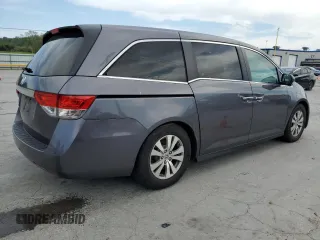 2015 Honda Odyssey EX-L with VIN 5FNRL5H64FB089909, listed as a Copart auction lot 53192035 with 174,909 mi miles and Salvage Title. Bid and sale history available at DreamBid. Image 3.