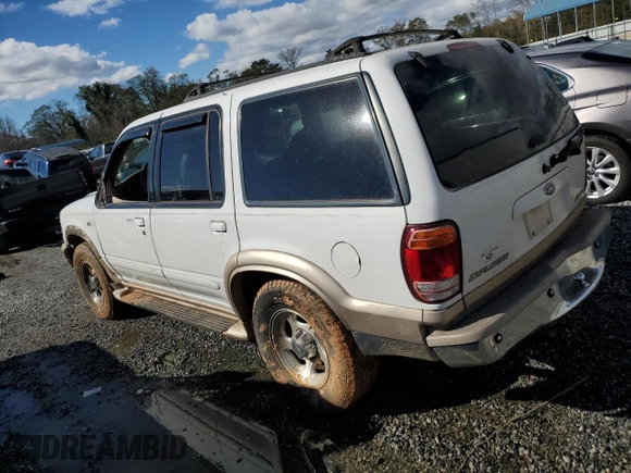 2000 Ford Explorer Eddie Bauer с VIN 1FMDU64EXYZA33959, выставлен на аукционе Copart как лот 80703974 с пробегом 181 523 миль миль и Списание • Salvage title. История ставок и продаж доступна на DreamBid. Изображение 2.