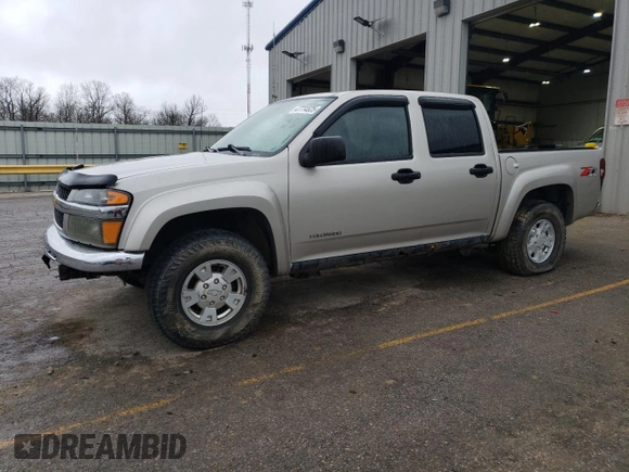 2005 Chevrolet Colorado 1SC LS Z85 with VIN 1GCDT136558189395, listed as a Copart auction lot 47774525 with 168,215 mi miles and Salvage title. Bid and sale history available at DreamBid. Image 1.