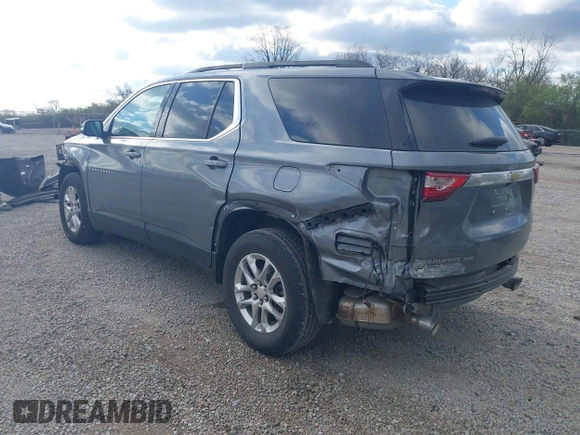 2021 Chevrolet Traverse LT Cloth with VIN 1GNEVGKW1MJ214200, listed as a IAAI auction lot 42021901 with 69,118 mi miles. Bid and sale history available at carsss.com. Image 3.