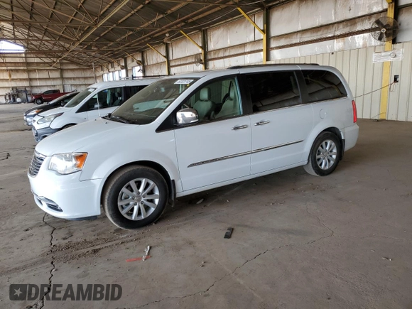 2015 Chrysler Town & Country Limited Platinum with VIN 2C4RC1GG7FR743471, listed as a Copart auction lot 52325745 with 142,607 mi miles and Clean Title. Bid and sale history available at carsss.com. Image 1.