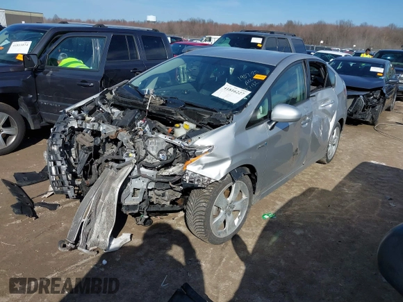 2010 Toyota Prius II with VIN JTDKN3DU9A0197132, listed as a IAAI auction lot 41816227 with 188,403 mi miles. Bid and sale history available at carsss.com. Image 18.