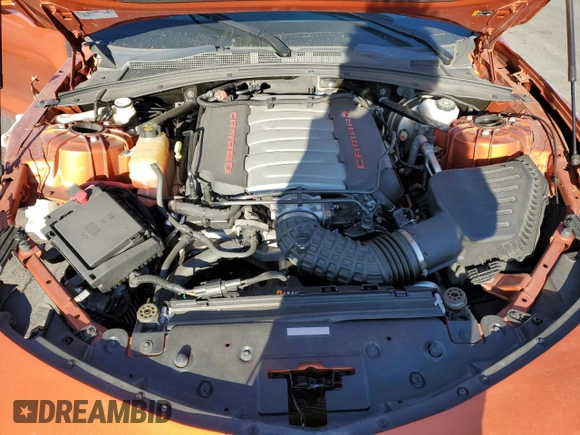 2023 Chevrolet Camaro LT1 with VIN 1G1FF1R73P0132607, listed as a Copart auction lot 48630625 with 17,833 mi miles and Non Repairable. Bid and sale history available at DreamBid. Image 12.