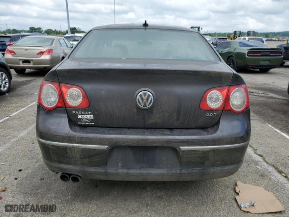 2007 Volkswagen Passat Sedan 2.0T with VIN WVWEK73CX7E242967, listed as a Copart auction lot 77839994 with 0 mi miles and Salvage Title. Bid and sale history available at carsss.com. Image 6.