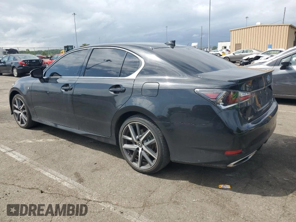 2016 Lexus GS 350 with VIN JTHCZ1BL9GA002297, listed as a Copart auction lot 52573194 with 134,876 mi miles and Salvage Title. Bid and sale history available at carsss.com. Image 2.