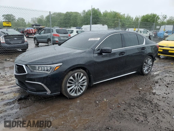 2018 Acura RLX Technology z VIN JH4KC1F55JC001281, wystawiony jako Copart lot #54120364 z przebiegiem 73 194 mil mil oraz Szkody całkowita. Historia ofert i sprzedaży dostępna na DreamBid. Obrazek 1.